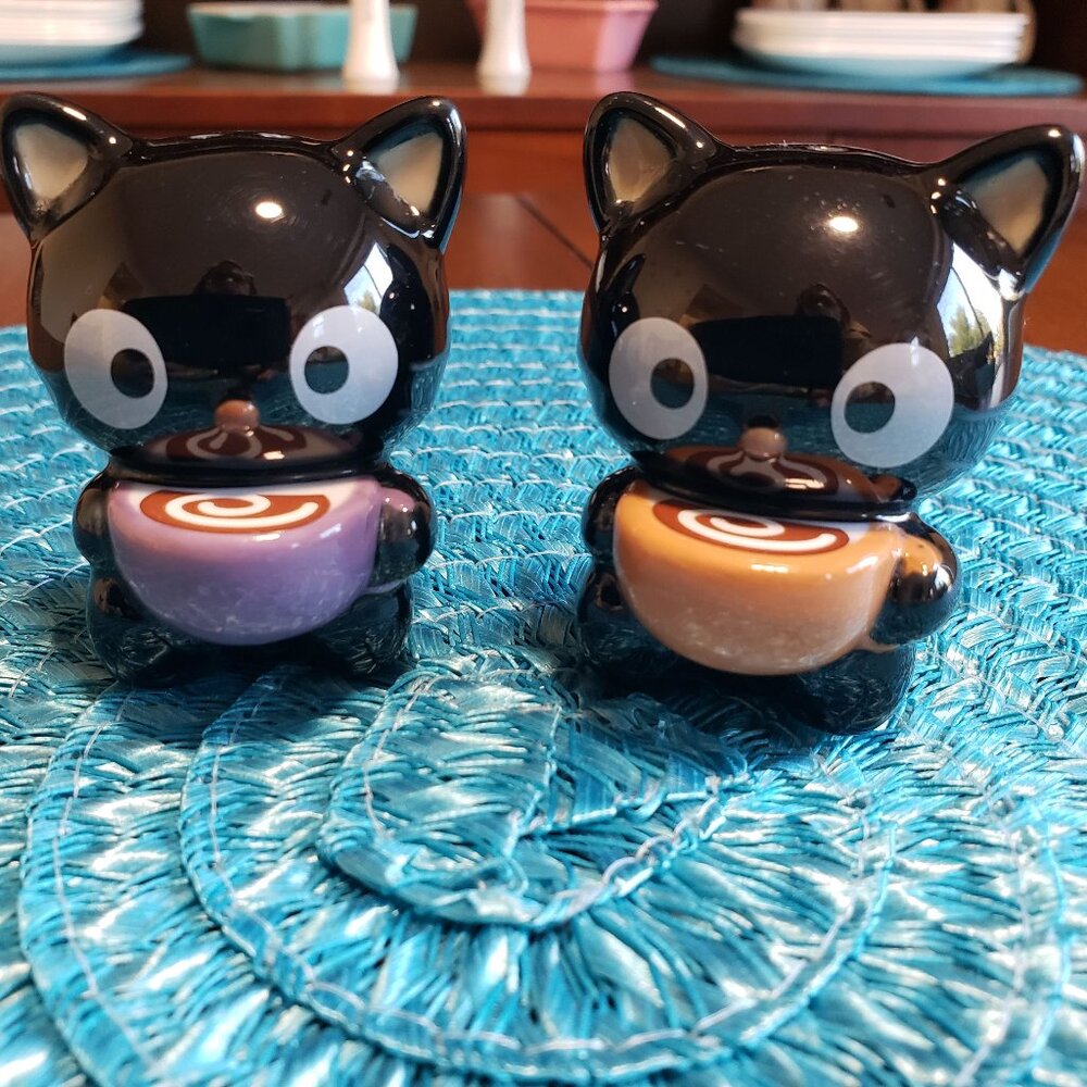 Vintage Chococat Salt & Pepper Shakers